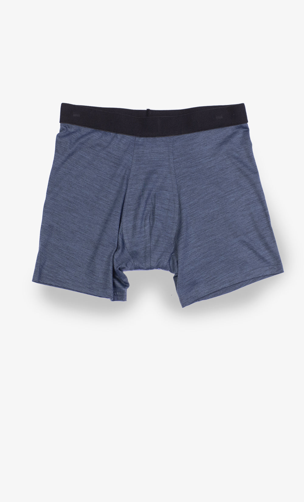 Boxer Mérinos Bleu Gris Chiné
