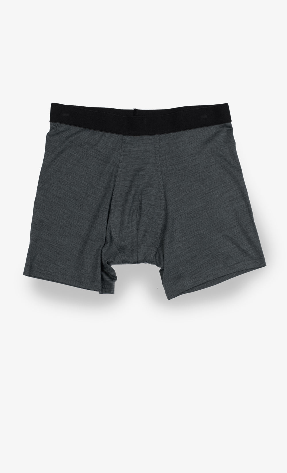 Boxer Mérinos Charbon Chiné