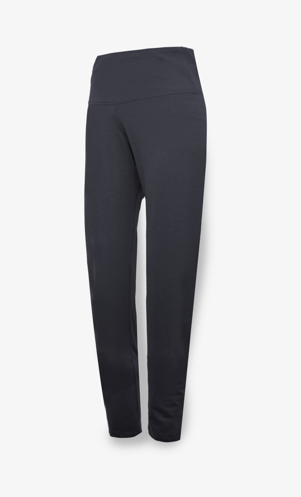 Legging noir pour femme en tissu extensible TENCEL et coton biologique BONNETIER, silhouette épurée et confortable.