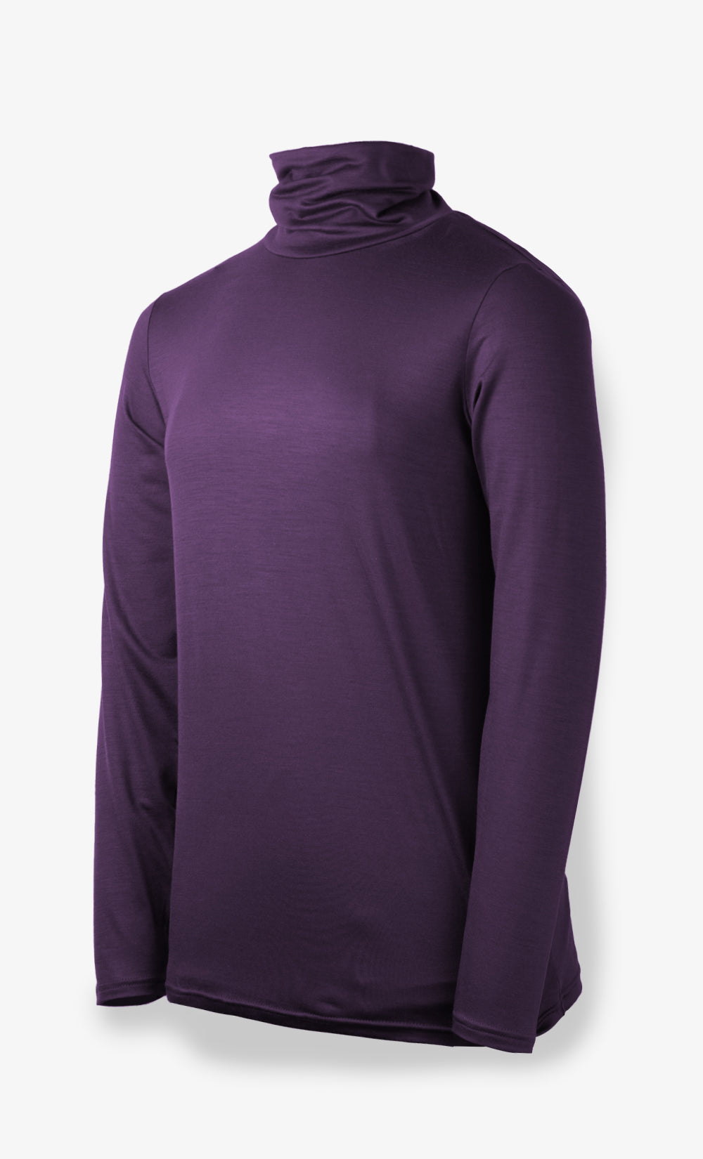 Col roulé Mérino Stretchwool™ Femme - Violet