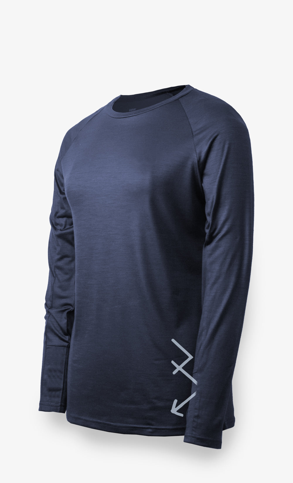 Manches longues Mérinos Stretchwool™ Marine - Arrow