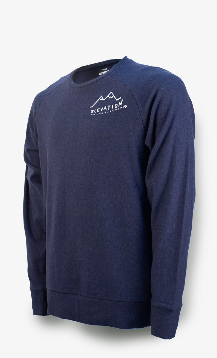 Men's Long Sleeve Navy - Elevation