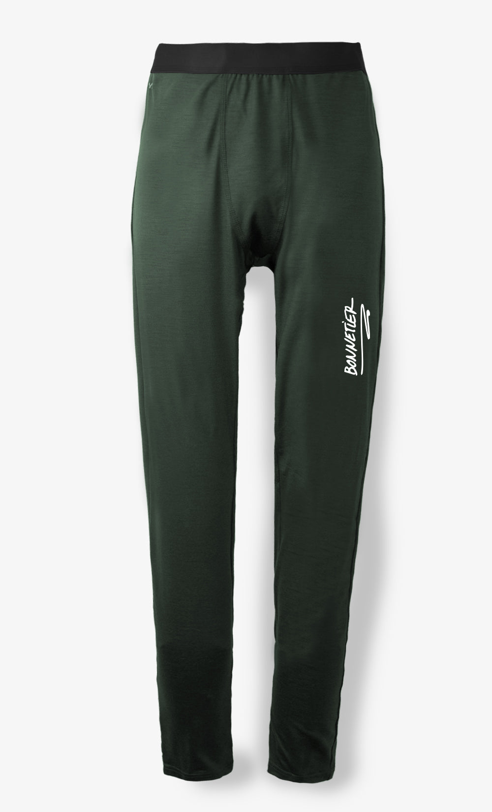 Legging Mérino Stretchwool™ pour Homme Vert Foncé - BONNETIER