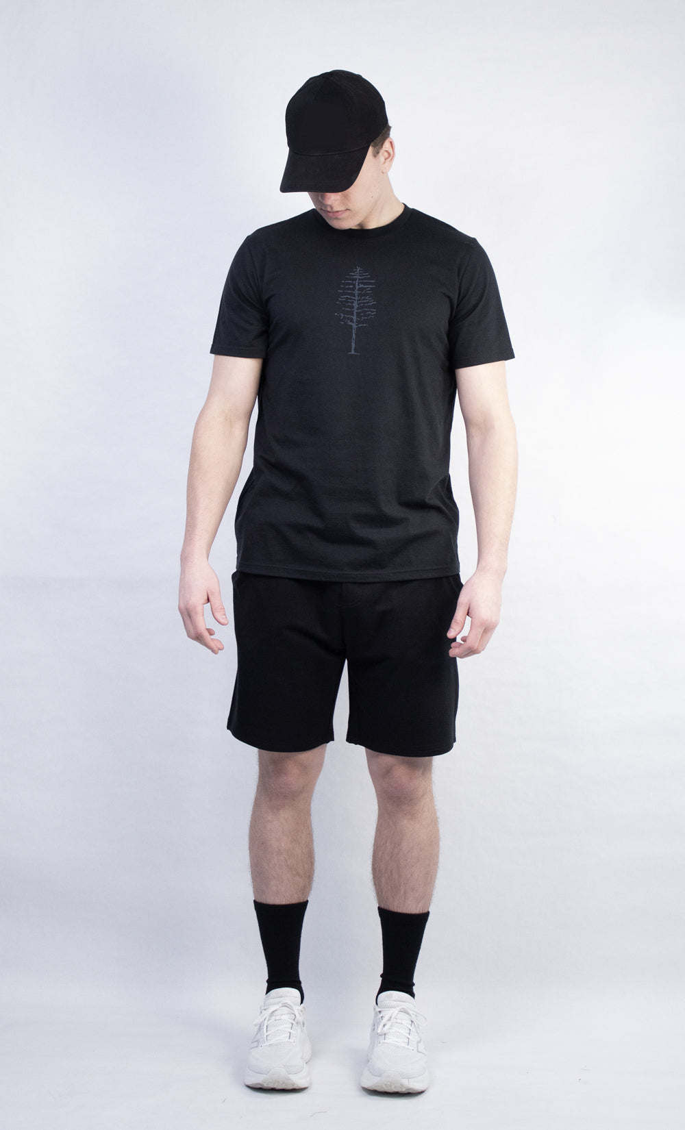 T-Shirt Homme Noir - Shacky Tree