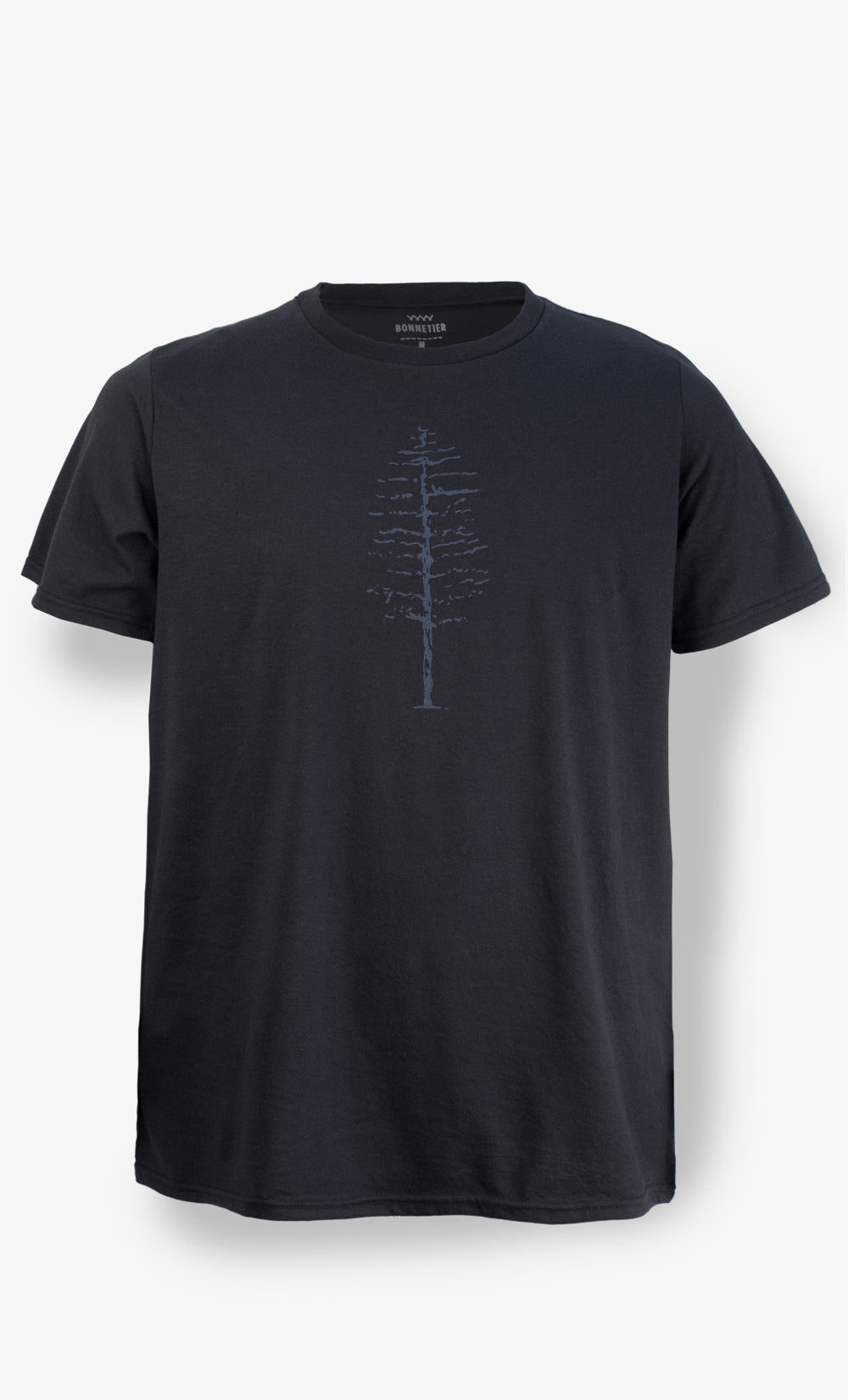 Black Men's T-Shirt - Shacky Tree