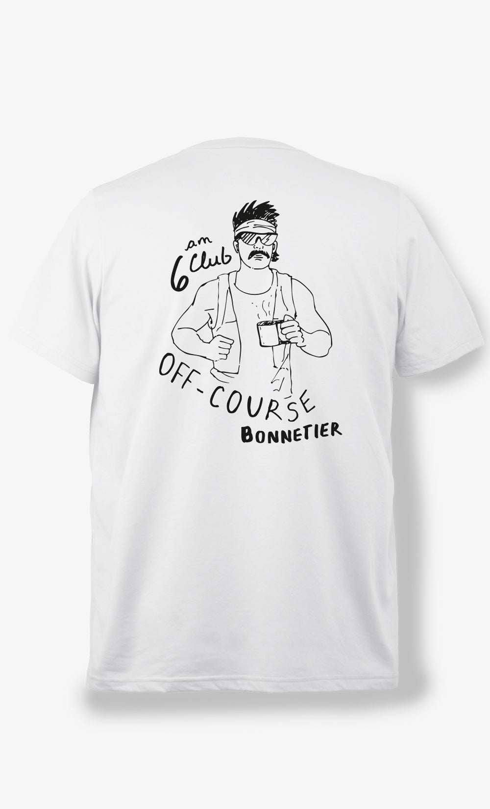 T-Shirt Homme Blanc- Off Course
