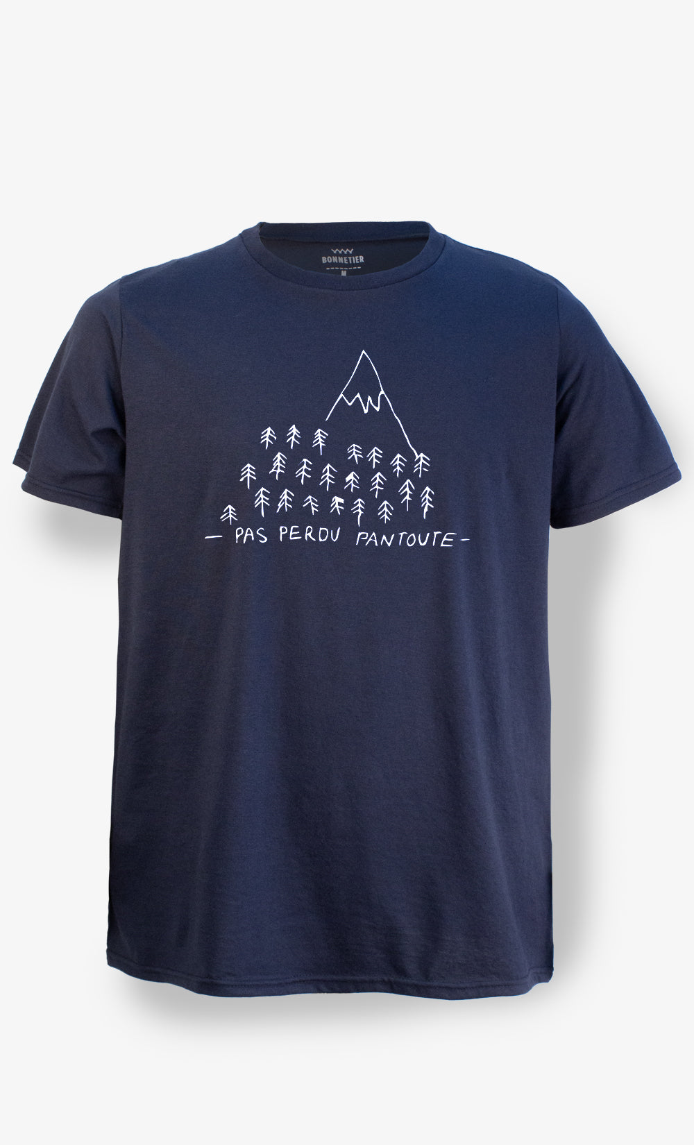 T-Shirt Homme Marine - Pas Perdu